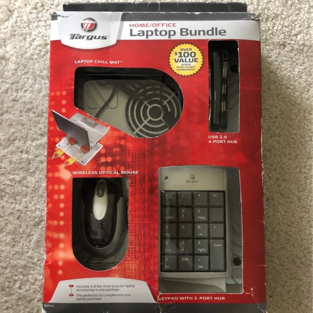 Targus Home/Office Laptop Bundle 🧑‍💻